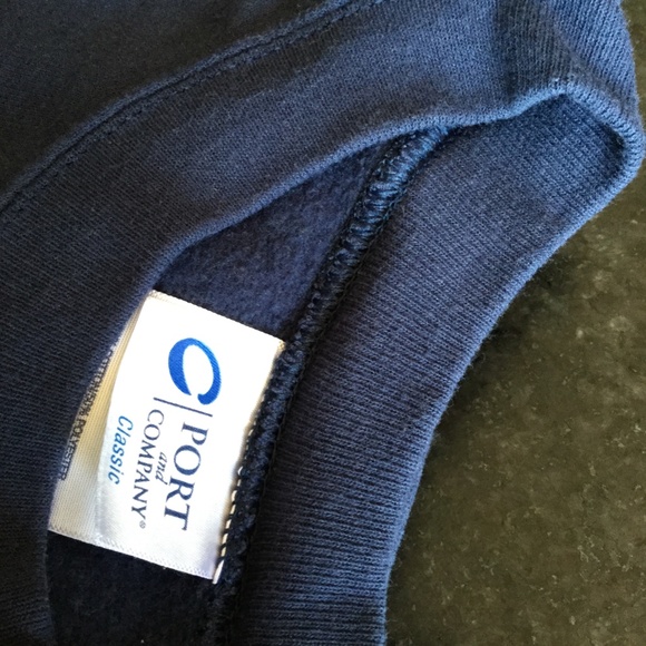 Port & Company SYRACUSE Pullover Cropped Sweatshirt CUSE SYR Go Big Orange - Picture 9 of 10